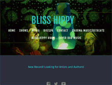 Tablet Screenshot of blisshippy.com